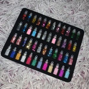 Glitter for nails or makeup